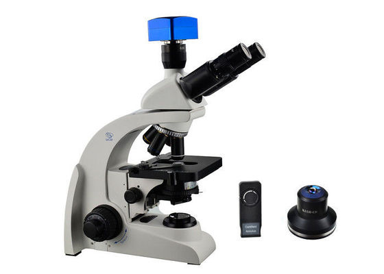 Trinocular Dark Field Light Microscope 600x ขยายกล้องจุลทรรศน์กราวนด์มืด